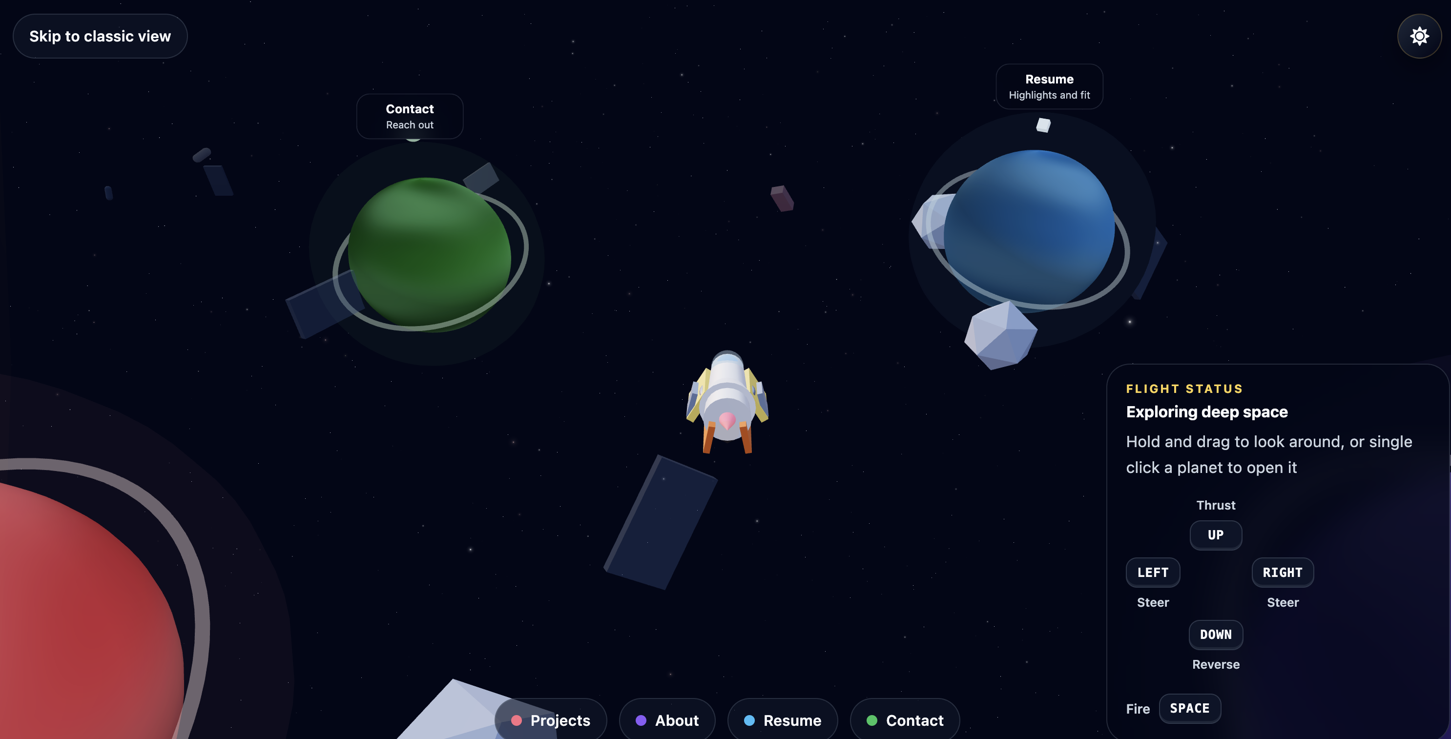 Ian Sabado portfolio screenshot