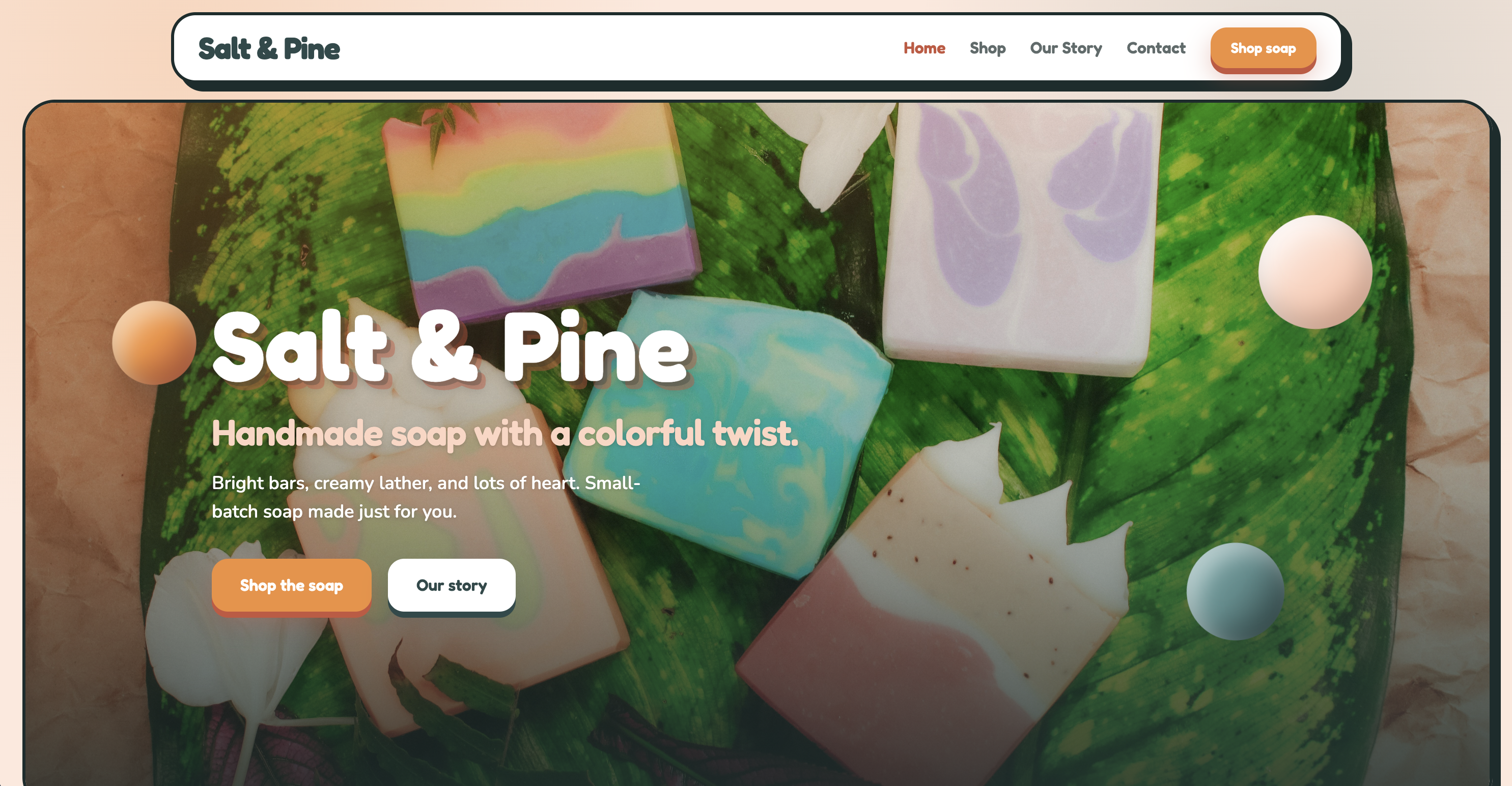 Salt & Pine screenshot